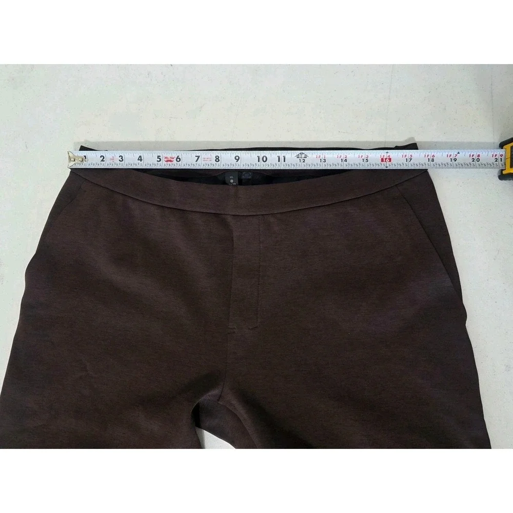 Lululemon Lab Refract Jogger Track Pants Mens XL Maroon Brown Tapered Athletic